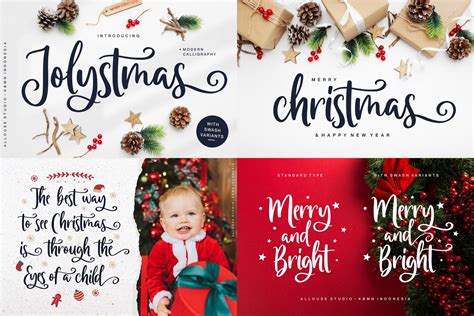 Christmas-font Bundle, Cricut Fonts, Procreate Fonts, Canva Fonts ...