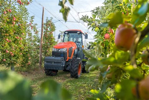 Kubota Pr Sentiert Neue Generation Der Schmalspurtraktoren