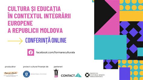 Cultura și educația în contextul integrării europene a Republicii