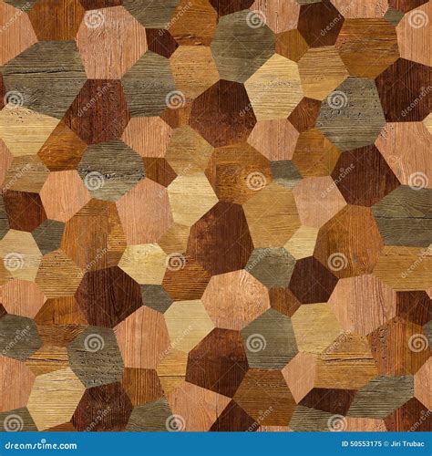 Abstract Paneling Pattern Seamless Background Cassette Floor Wood