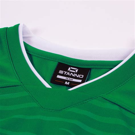 Stanno Dash Ss Football Shirt Greenwhite