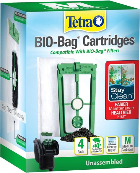 Tetra Whisper Bio Bag Filter Cartridges For Aquariums