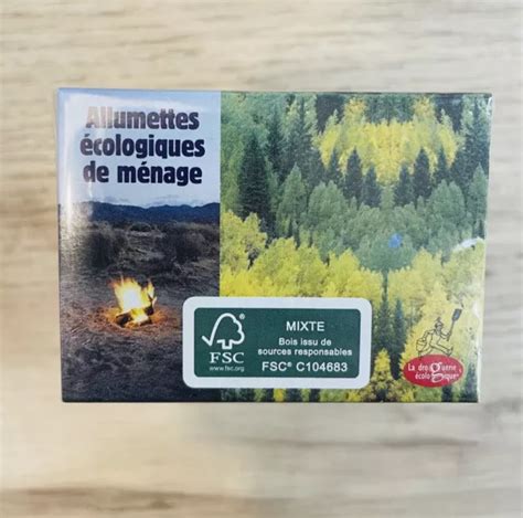 Lot De Packs De Boites D Allumettes Cologiques Allumettes