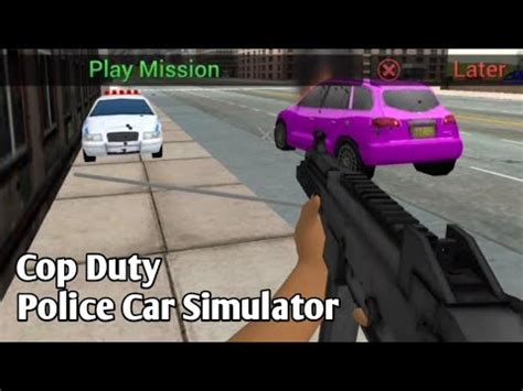 Cop Duty Police Car Simulator Gameplay New Updated Mission Gameplay