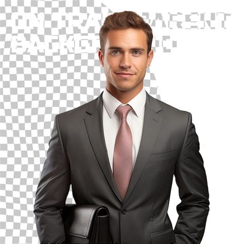 Premium Psd Businessman Isolated On Transparent Background