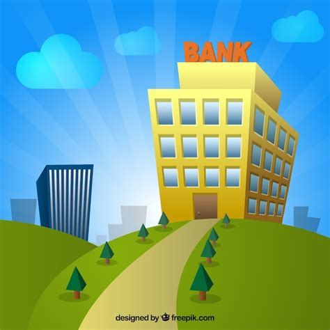 Cartoon Bank Building Stock Images Page Everypixel