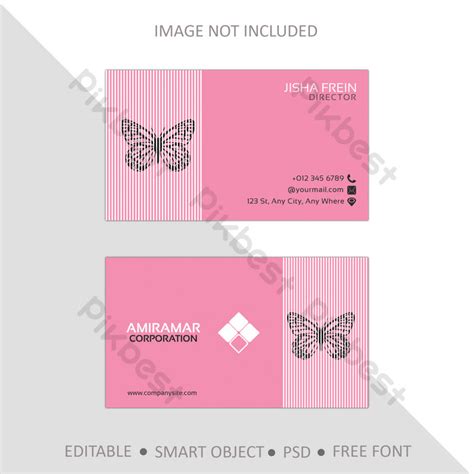 Simple Business Card Template | PSD Free Download - Pikbest