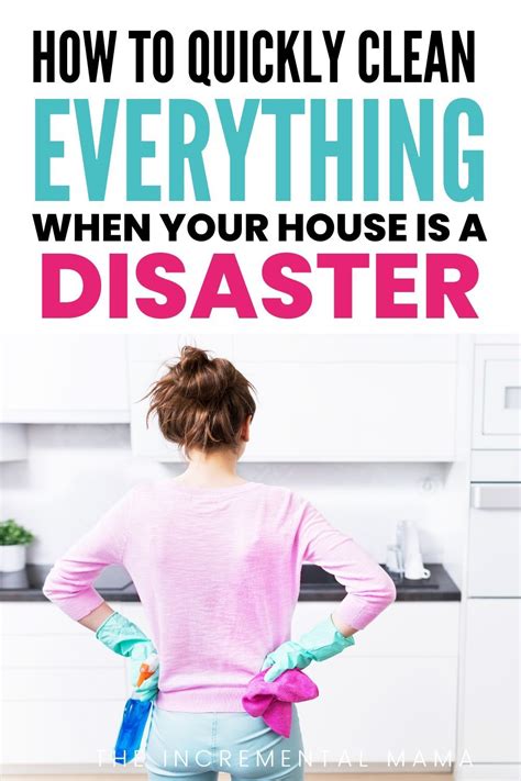 How To Quickly Clean Your House When Its A Disgusting Mess Clean House House Cleaning