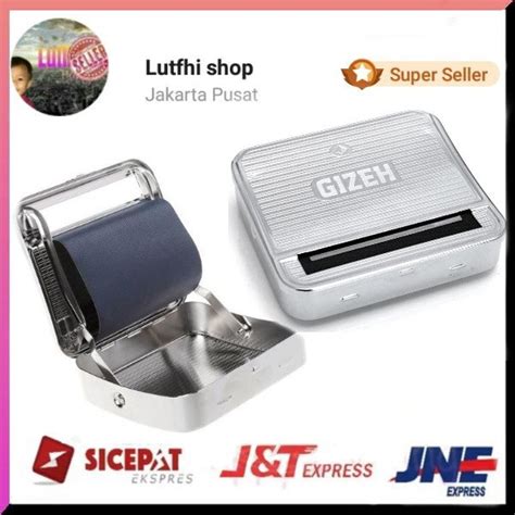 Jual Alat Linting Rokok Manual Tobacco Roller Machine 70mm Gizeh Alat