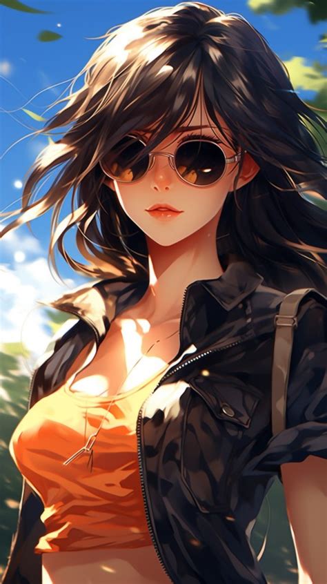 Sunglasses Anime Girl Aesthetic 101 Wallpaper Images And Photos