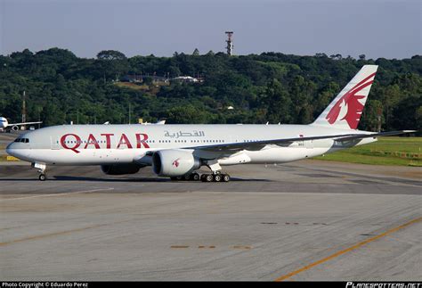 A7 BBG Qatar Airways Boeing 777 2DZLR Photo By Eduardo Perez ID