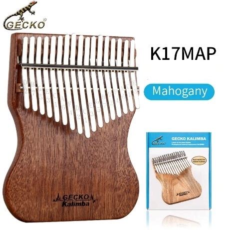 Jual Alat Musik Kalimba Gecko K17MAP Kalimba 17 Keys Solid Mahogany