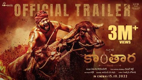 Kantara Official Trailer Telugu Rishab Shetty Sapthami G