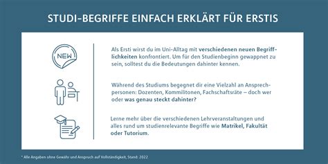 13 Studi Begriffe einfach erklärt für Erstis