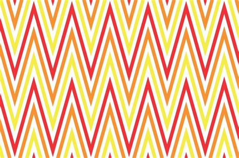 Premium Vector Red Orange Yellow And White Bold Chevron Seamless