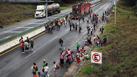 Migrant Caravan Embarks On ‘route Of Death Through Mexico