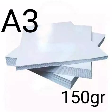 Jual Kertas Art Paper A3 150 Gsm Art Paper A3 150 Gr Shopee Indonesia