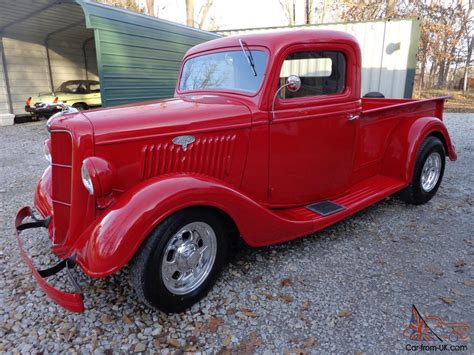 1935 Ford Pickup Street Rod Ac And Heat 350 Chevy Nice Only 2700 Miles