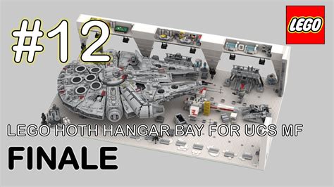 FINALE Lego Hoth Hangar Base For UCS Millenium Falcon 12 YouTube