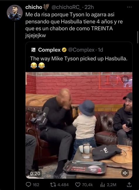 Chicho On Twitter Este Tweet De Mierda De Hasbulla Va A Superar A Mi