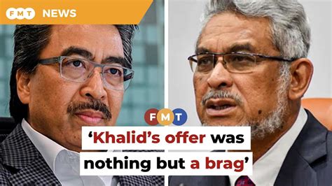 Quit Grandstanding Over Kampung Baru Land Debacle Johari Tells Khalid