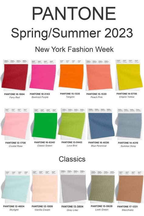 Palette 2023 | Color Trends Fashion