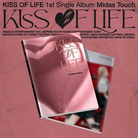 KISS OF LIFE 키스오브라이프 1st Single Album Midas Touch Photobook Ver