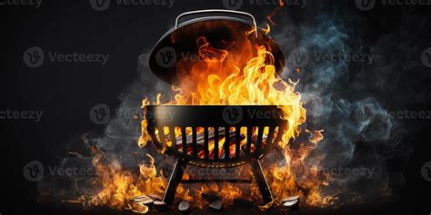 Bbq Grill Flames