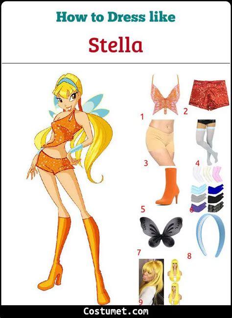 Winx Club Stella Cosplay Costume | lupon.gov.ph