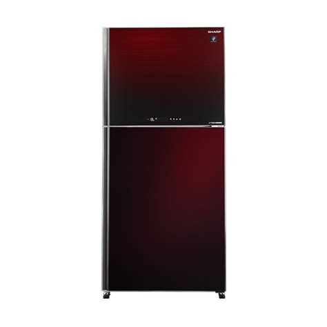 SHARP Refrigerator Inverter No Frost 480 Liter Red SJ GV63G RD Shoppvi