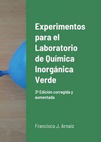 Experimentos Para El Laboratorio De Qu Mica Inorg Nica Verde Buy