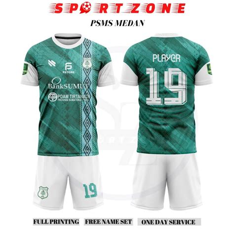 Psms MEDAN Liga 2 Indonesia Football Jersey 2023 2024 Premium Shopee