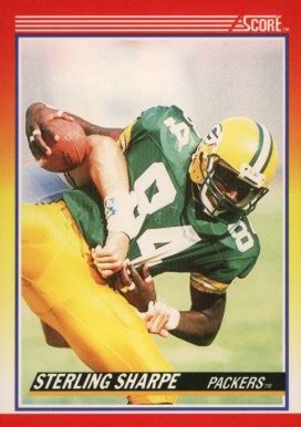 1990 Score Sterling Sharpe #245 Football - VCP Price Guide