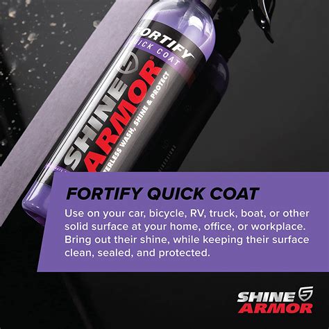 Shine Armor Fortify Quick Coat Ceramic Coating Car Wash Wax