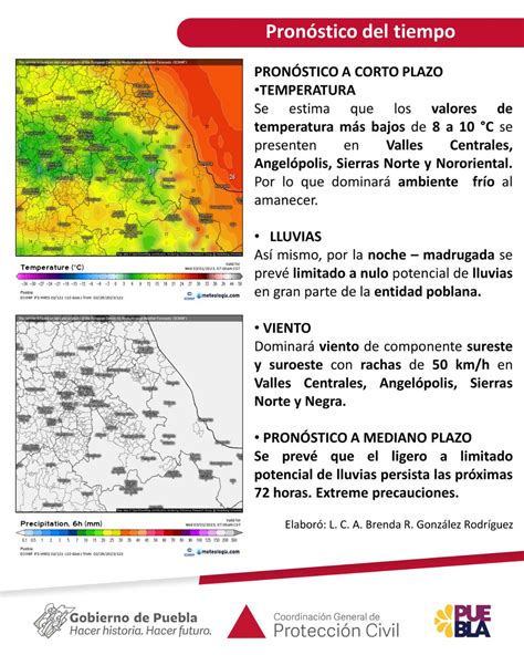 Pc Estatal Puebla On Twitter Dominar Ambiente Fresco Al Amanecer