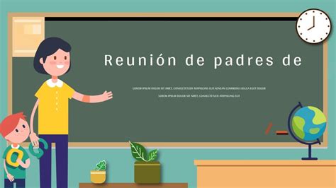 Plantillas Gratis De Reuniones De Padres Y Maestros Para Power Point Y