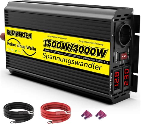 1500W 3000W Pura Sinusoidale Inverter A Onda Sinusoidale Pura Da 12V A