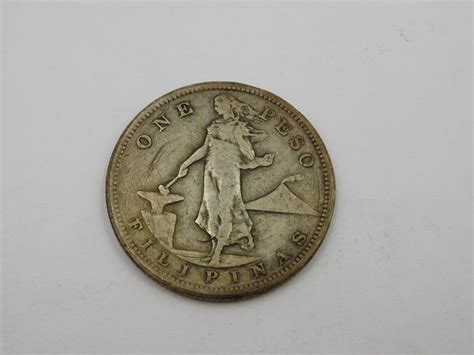 1 Peso 1907 S Us Philippine United States Of America Coin 401 Ebay