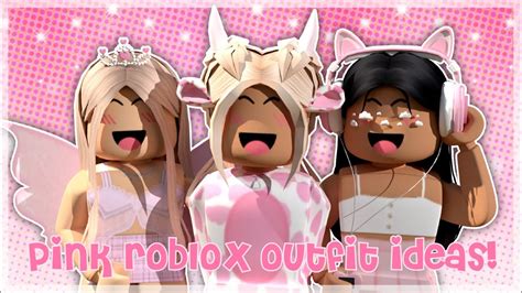 🌸pink🌸 Roblox Outfit Ideas Codes Links ♥ Youtube