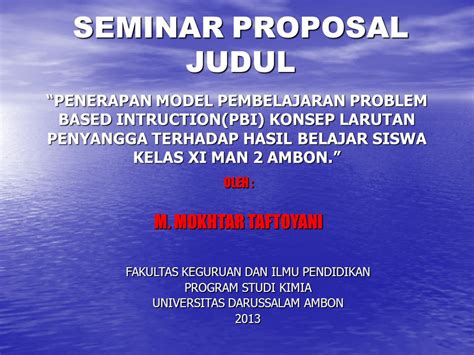 Detail Contoh Ppt Seminar Proposal Yang Menarik Koleksi Nomer 32