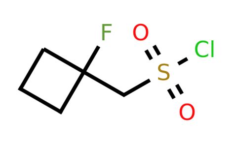 CAS 1803604 70 7 1 Fluorocyclobutyl Methanesulfonyl Chloride Synblock