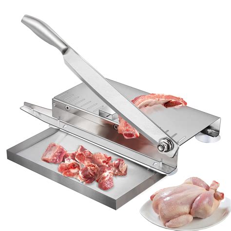 Meat Slicer Bone Cutter 20inmanual Ribs Chopper For Chicken Fish Or