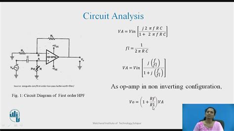 First Order High Pass Filter YouTube