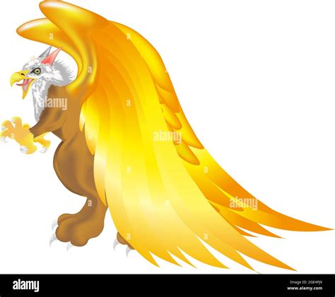 Gryphon Mythical Creature Stock Vector Image Art Alamy