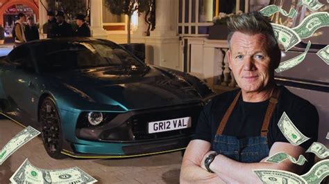 Gordon Ramsay Shows Off His New Aston Martin Valour Youtube