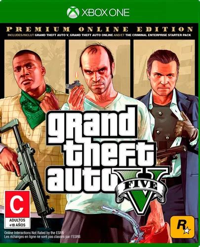 Gta Grand Theft Auto V Premium Edition Xbox One Series Meses Sin