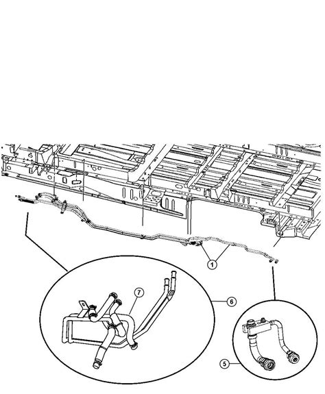 Dodge Grand Caravan Line Used For A C And Heater Underbody 05183255aa Myrtle Beach Sc