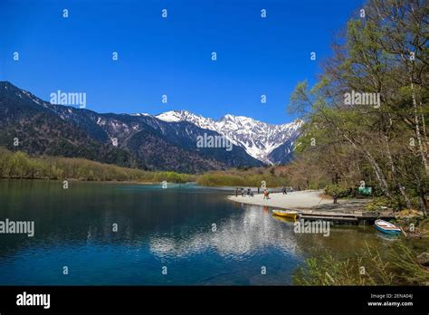 Kamikochi National Park In The Northern Japan Alps Of Nagano Prefecture