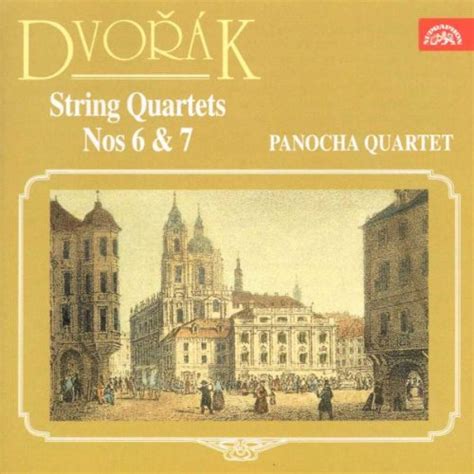 Antonin Dvorak Panocha Quartet String Quartets Nos 6 7 Amazon