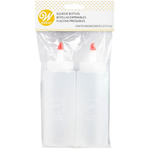 Mini Squeeze Bottles 2 Piece Wilton B2b